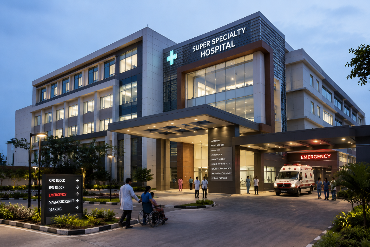 Healthcare clinic website